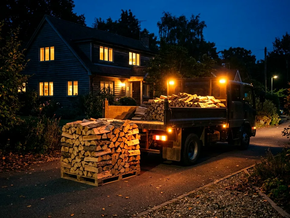 Круговая поленница holzhausen, Рассудово, переулок Цветочная, 21